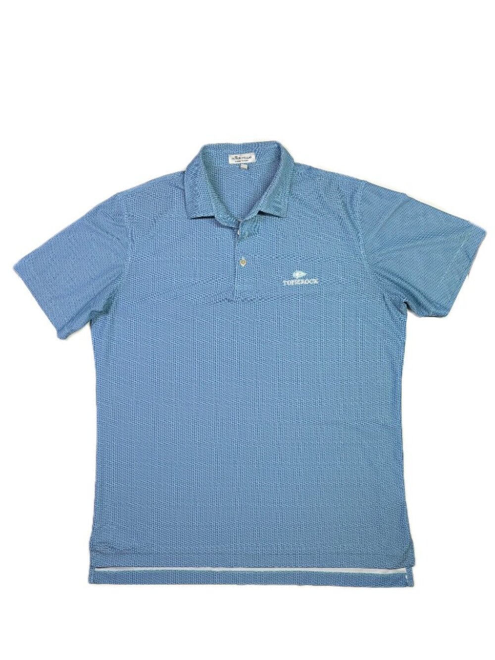 Peter Millar Size M Summer Comfort Short Sleeve Polo "Top of the Rock"